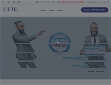 Tablet Screenshot of optikjas-makovickeho.sk